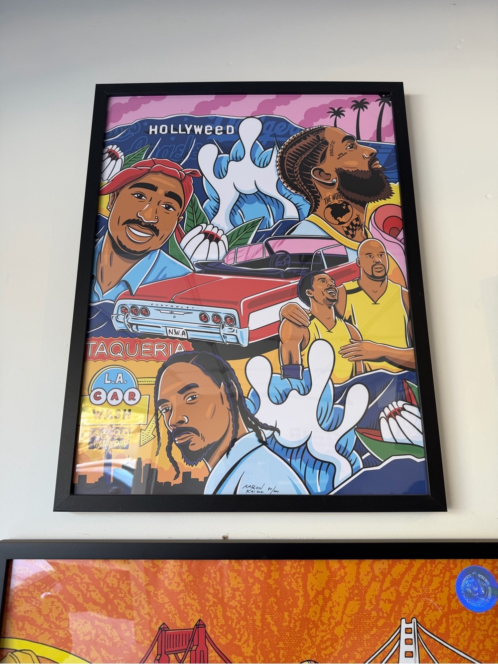 Aaron Kai Authentic Vinyl Prints (Set of 4)